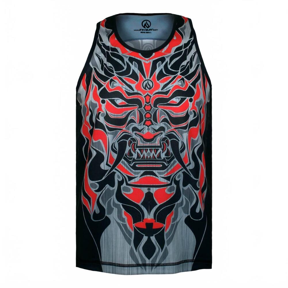 NEW INKNBURN men's oni singlet in multi